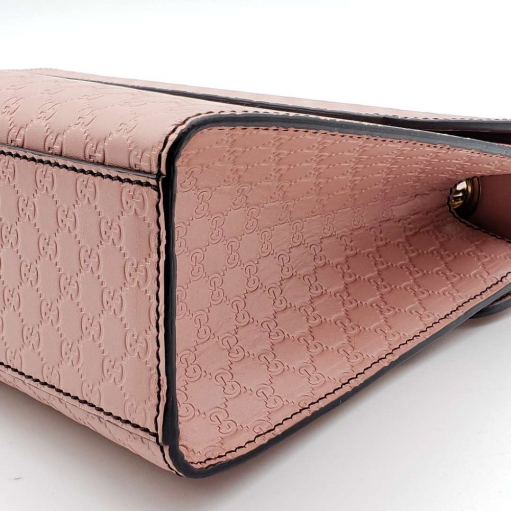 Authentic Gucci Emily Medium Leather Shoulder Bag - Picture 7 of 15